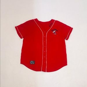 Vintage Mickey Sport Baseball Jersey